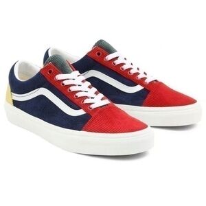 NEW IN BOX Vans (KRF94M) Mixed Corduroy Old Skool Shoes - Multi Women’s Size 7